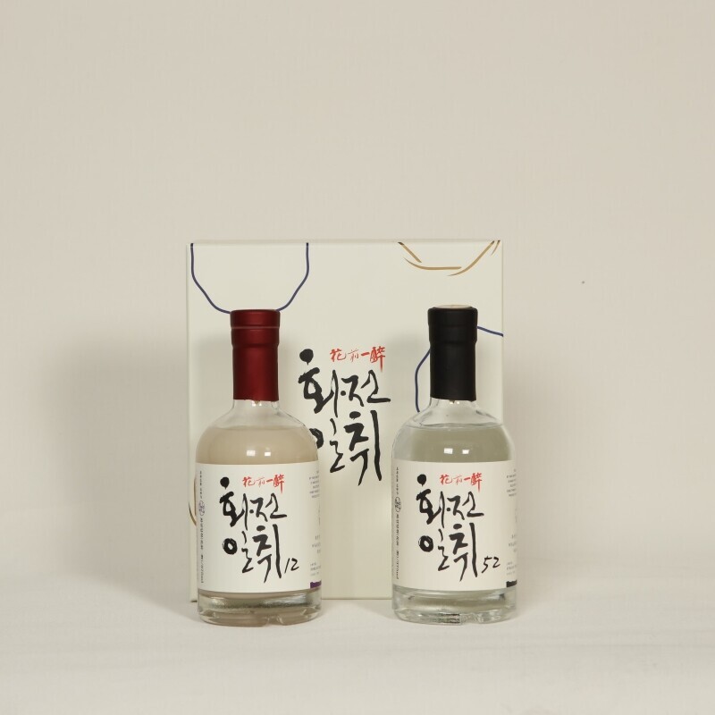 화전일취 지시울 양조장,화전일취 375ml 2종 선물세트