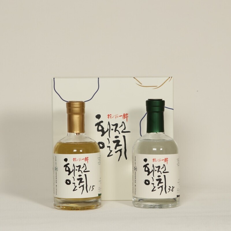 화전일취 지시울 양조장,화전일취 375ml 2종 선물세트