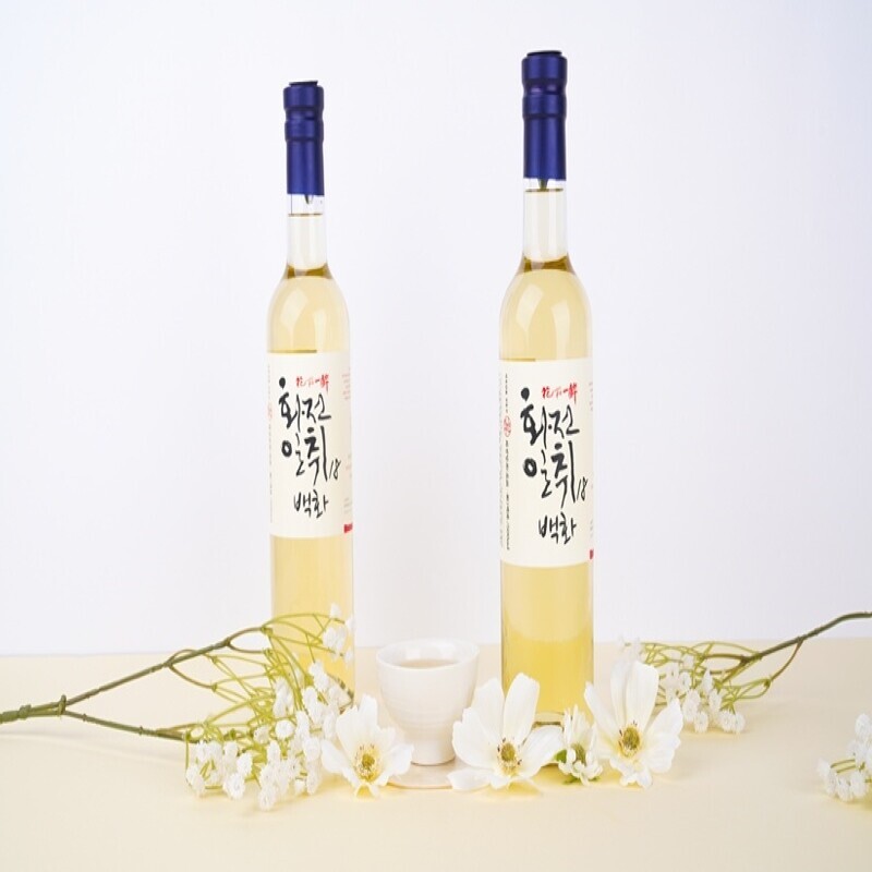 화전일취 지시울 양조장,화전일취18 백화 약주 375ml, 500ml