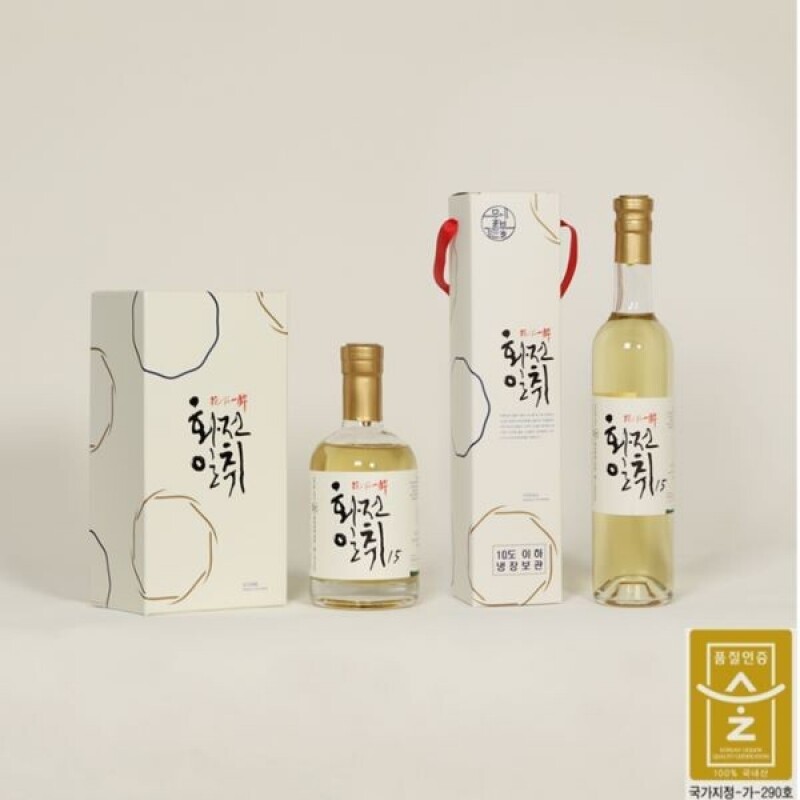 화전일취 지시울 양조장,화전일취15 약주 375ml, 500ml