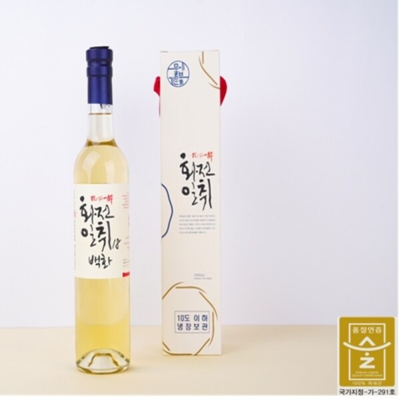 화전일취 지시울 양조장,화전일취18 백화 약주 375ml, 500ml